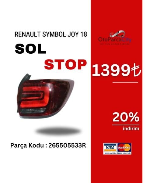 Renault Sol Led Stop Lambası
