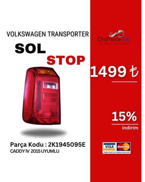 STOP SOL VOLKSWAGEN CADDY