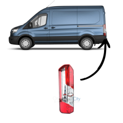 ARKA STOP LAMBASI SOL TRANSİT V-363