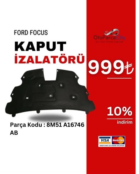 MOTOR KAPUT İZALATÖRÜ FOCUS 08>11