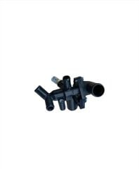 TERMOSTAT GOVDESI KOMPLE (ARKADAN CEKER) TRANSİT V-363