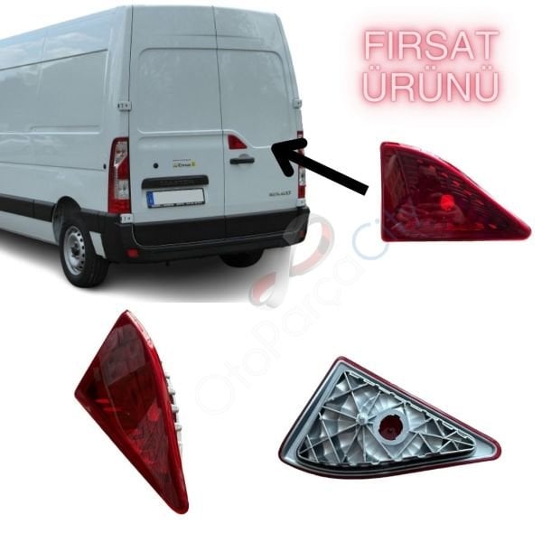 Renault Master 3 Arka 3. Stop Lambası 2010-2020 Uyumlu